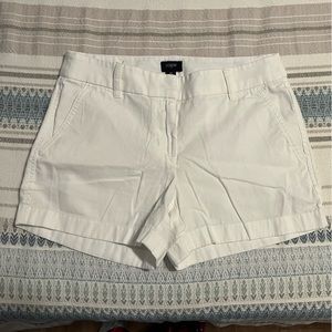 Size 0 White Chino Shorts | J Crew